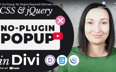 Divi Popup ohne Plugin mit CSS
