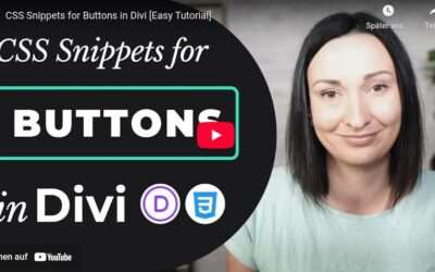 CSS Code für Divi Buttons