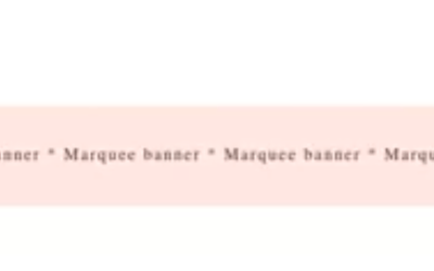 Fließender Banner by Code